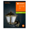 LEDVANCE ENDURA® Aplique para exterior dorado, Negro, 1 luz, Sensor de movimiento