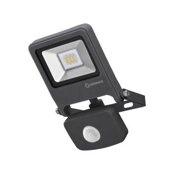 LEDVANCE ENDURA® Foco proyector jardin Gris, 1 luz, Sensor de movimiento