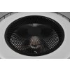 Reality Sandfjord Ventilador de techo LED Negro, 1 luz, Mando a distancia