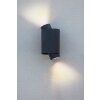 Lutec Cypres Aplique para exterior Antracita, 2 luces