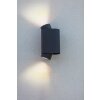 Lutec Cypres Aplique para exterior Antracita, 2 luces