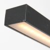Steinhauer Bande Lámpara Colgante LED Negro, 3 luces