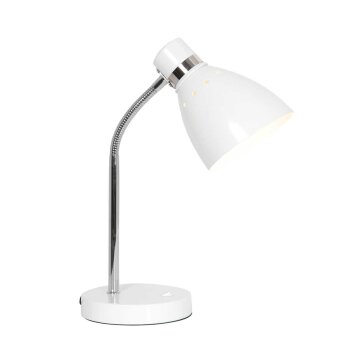 Steinhauer Spring Lámpara de mesa Blanca, 1 luz