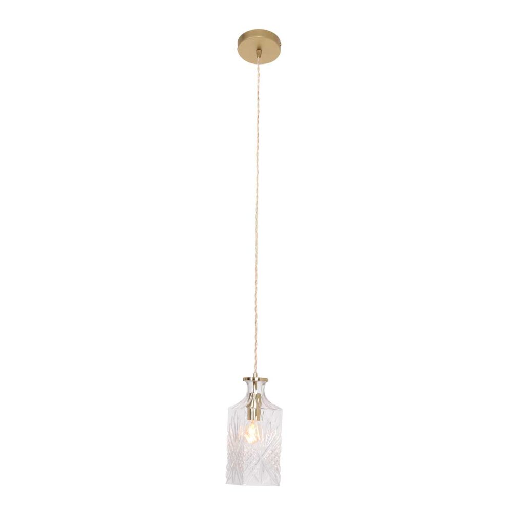 Steinhauer Grazioglass Lámpara Colgante Latón, 1 luz main product photo