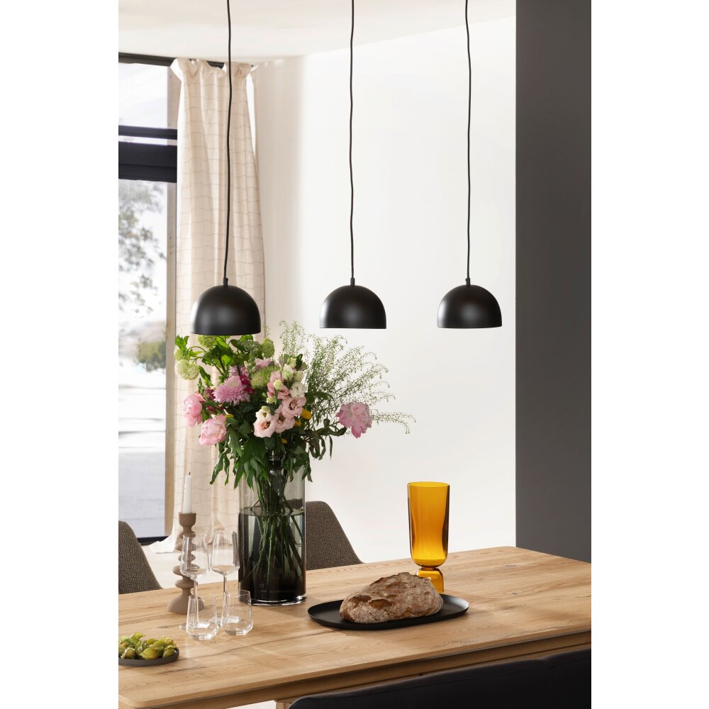 SCHÖNER WOHNEN-Kollektion Kia Lámpara Colgante Negro, 3 luces main product photo