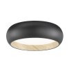 SCHÖNER WOHNEN-Kollektion Wood Lámpara de Techo LED Color madera, Negro, 1 luz