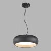 SCHÖNER WOHNEN-Kollektion Wood Lámpara Colgante LED Color madera, Negro, 1 luz