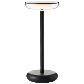 Brilliant Platon Lámpara de mesa LED Negro, 1 luz