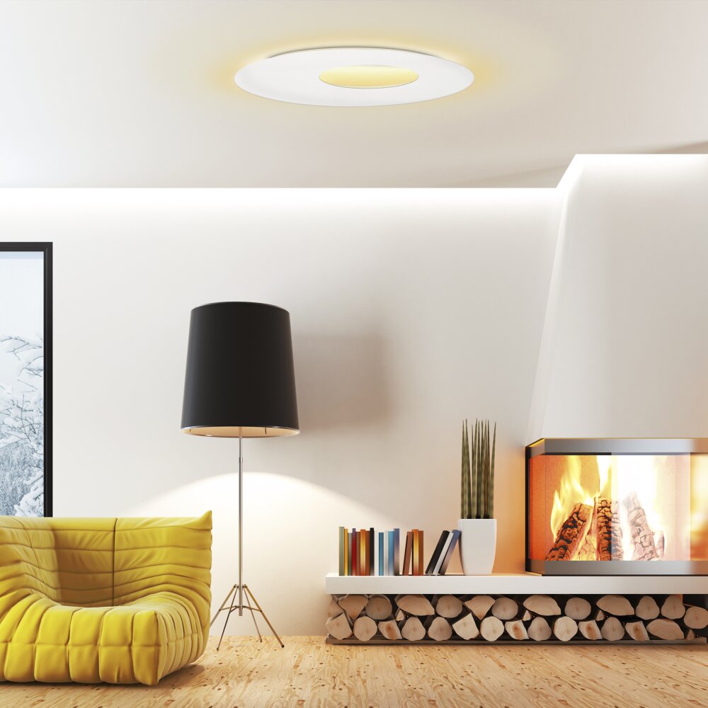Escale BLADE OPEN Lámpara de Techo LED Blanca, 1 luz main product photo