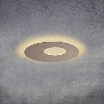 Escale BLADE OPEN Lámpara de Techo LED Marrón, Gris topo, 1 luz