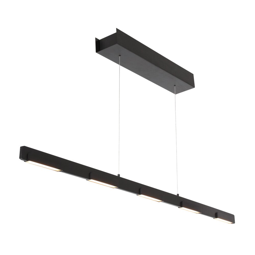 Steinhauer Bloc Lámpara Colgante LED Negro, 7 luces main product photo