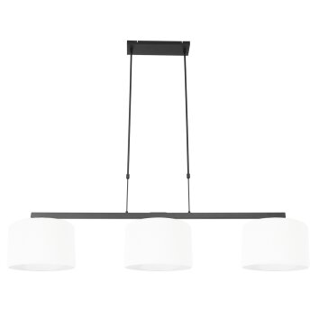 Steinhauer Stang Lámpara Colgante Negro, 3 luces Steinhauer Stang Lámpara Colgante Negro, 3 luces