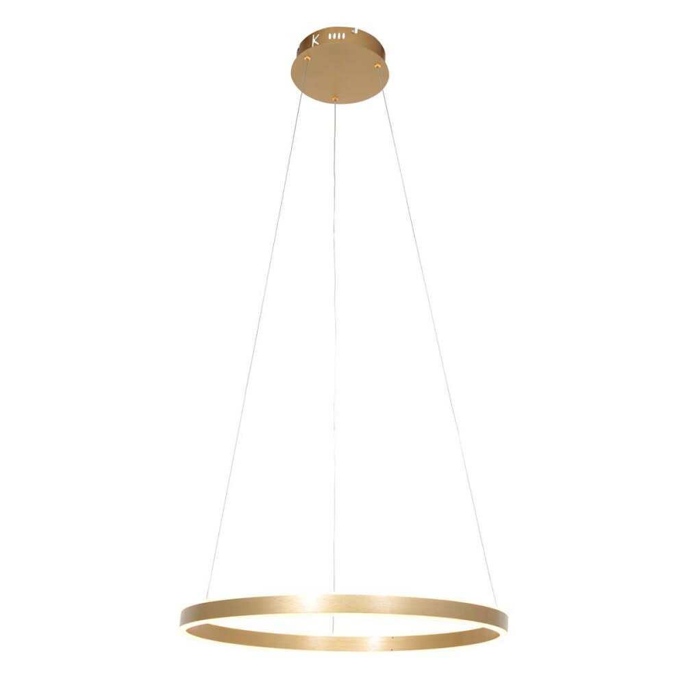 Steinhauer Ringlux Lámpara Colgante LED dorado, 2 luces main product photo