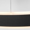 Steinhauer Ringlux Lámpara Colgante LED Negro, 2 luces