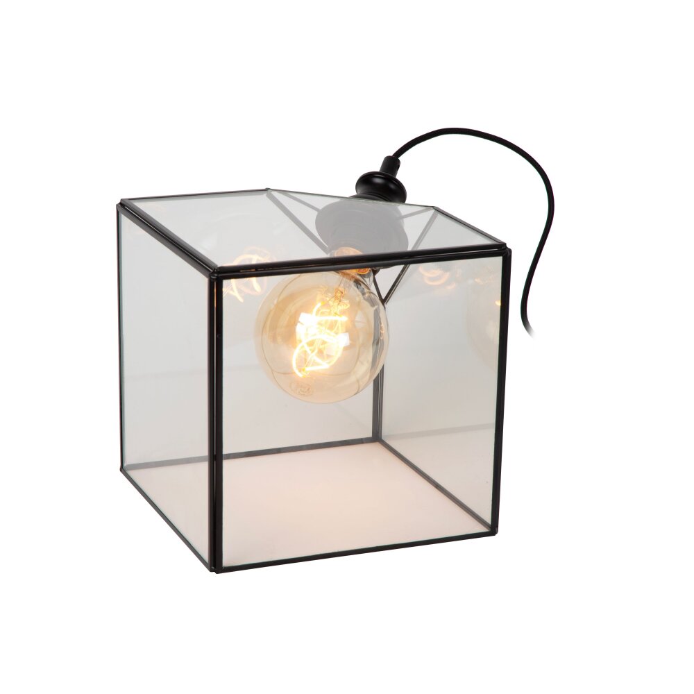 Lucide DAVOS Lámpara de mesa Negro, 1 luz main product photo