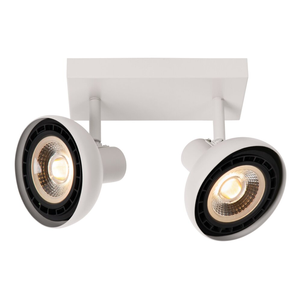 Lucide SENSAS Lámpara de Techo Blanca, 2 luces main product photo