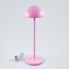 Pelaro Lámpara de mesa LED Rosa, 1 luz