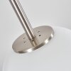 Verbania Lámpara Colgante Blanca, 6 luces