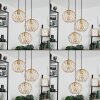 Miton Lámpara Colgante Negro, 3 luces