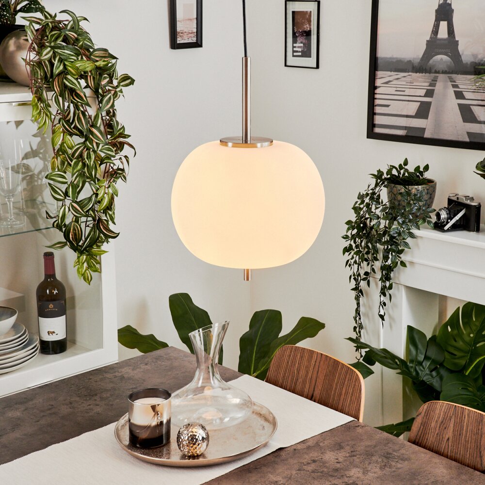 Verbania Lámpara Colgante Níquel-mate, 1 luz main product photo