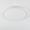 Hortinhas Lámpara de Techo LED Blanca, 1 luz, Mando a distancia, Cambia de color