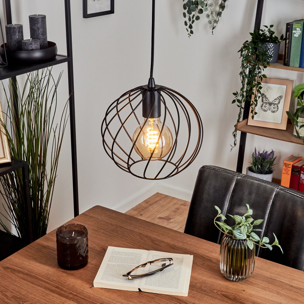 Miton Lámpara Colgante Negro, 1 luz main product photo