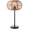 Brilliant Woodball Lámpara de mesa Negro, 1 luz
