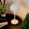 Bellange Lámpara de mesa LED Blanca, 1 luz