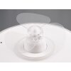 Reality Nybro Ventilador de techo LED Blanca, 1 luz, Mando a distancia