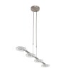 Steinhauer Turound Lámpara Colgante LED Plata, 4 luces