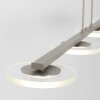 Steinhauer Turound Lámpara Colgante LED Plata, 4 luces