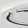Leroux Lámpara de Techo LED Blanca, 1 luz