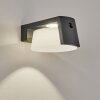 Lafite Lámpara solare LED Antracita, 1 luz, Sensor de movimiento