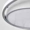 Vignier Lámpara de Techo LED Titanio, 1 luz