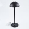 Pelaro Lámpara de mesa LED Negro, 1 luz