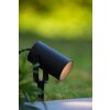 Lucide TAYLOR Foco proyector jardin Negro, 1 luz, Sensor de movimiento