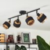Cottard Lámpara de Techo Negro, 4 luces Cottard Lámpara de Techo Negro, 4 luces