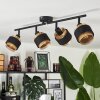 Cottard Lámpara de Techo Negro, 4 luces Cottard Lámpara de Techo Negro, 4 luces