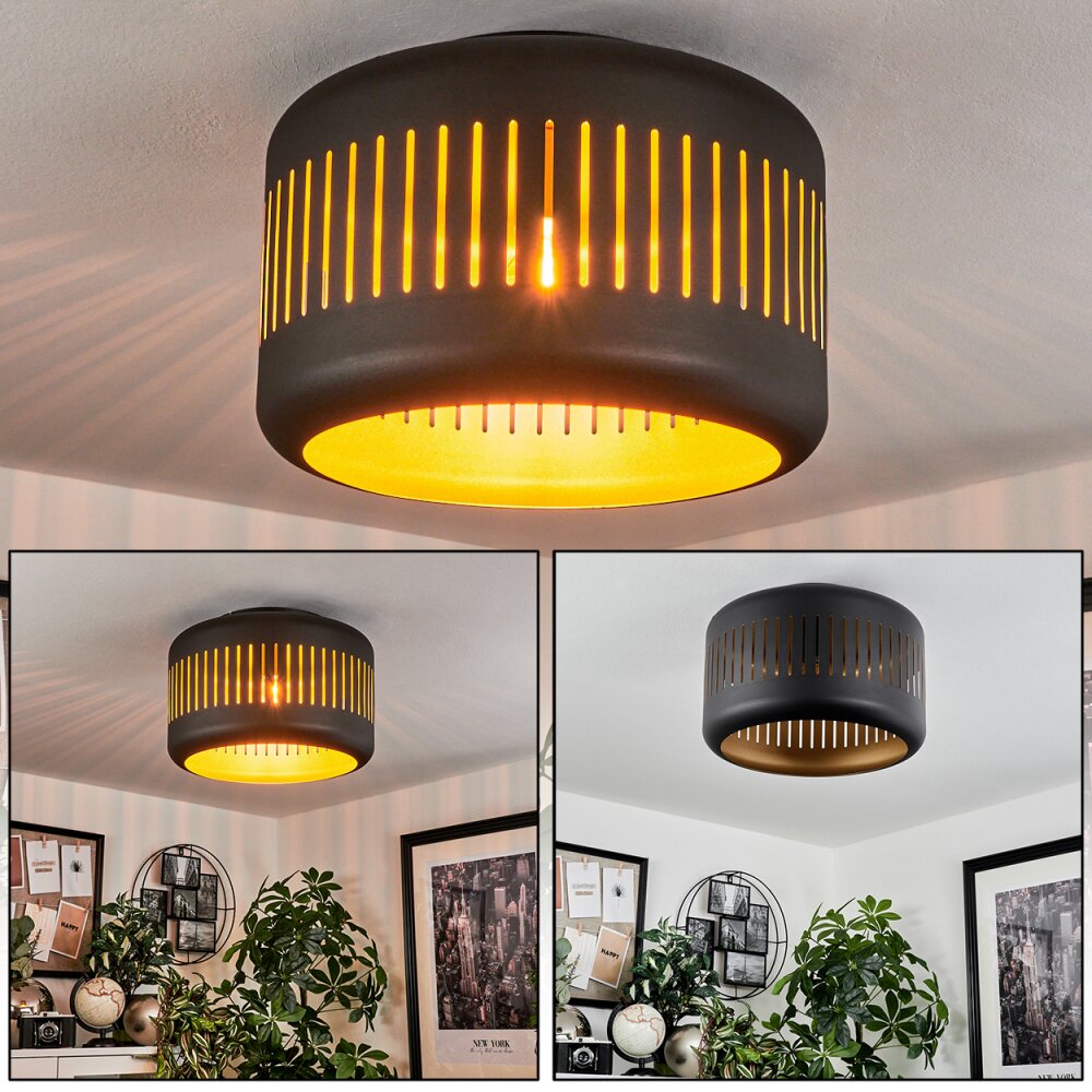 Fournie Lámpara de Techo Negro, 1 luz main product photo