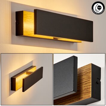 Berna Aplique para exterior LED Color madera, 1 luz