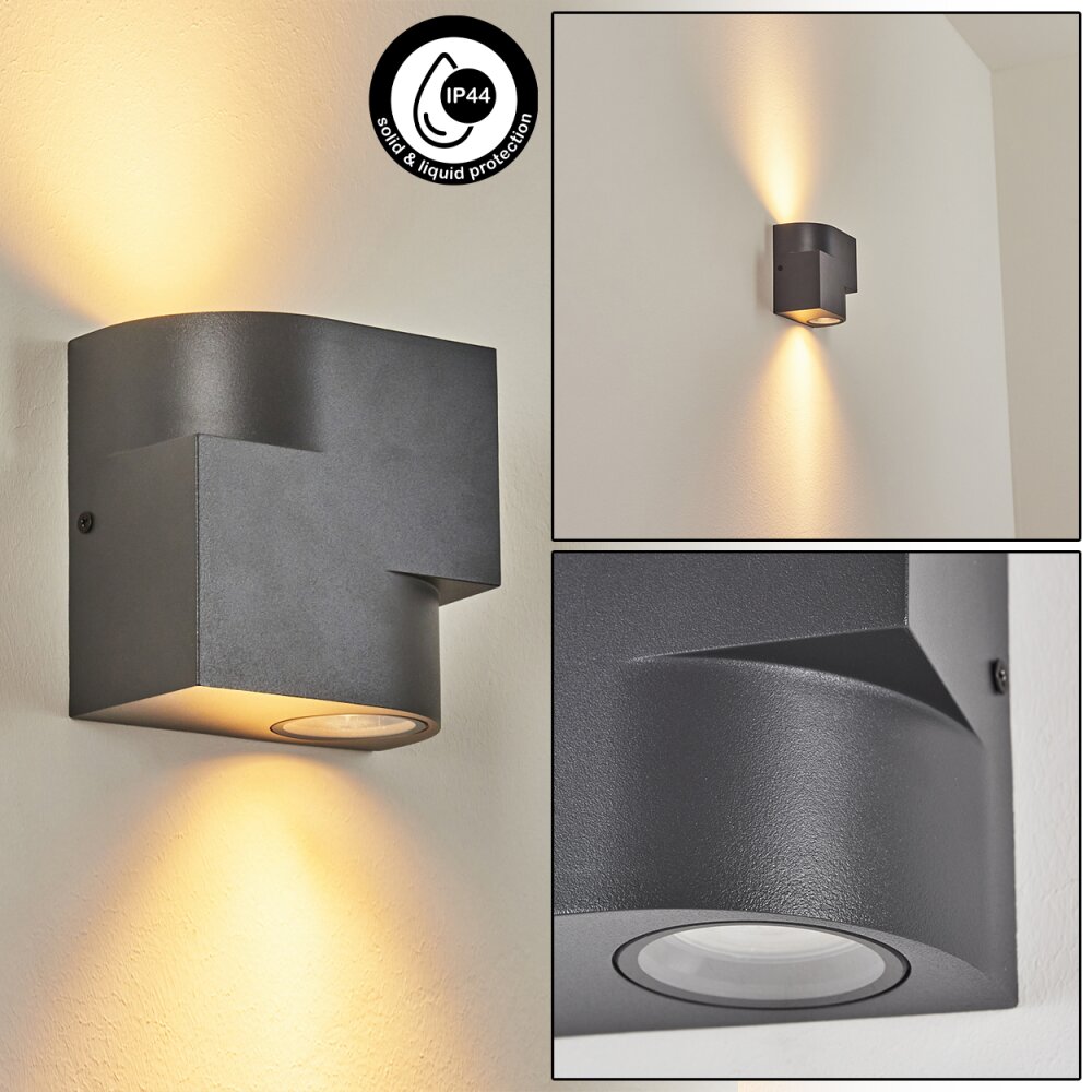 Lolog Aplique para exterior Antracita, 2 luces main product photo