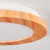 Siguna Lámpara de Techo LED Color madera, 1 luz
