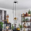 Koyoto Lámpara Colgante Cristal 15 cm Latón antiguo, 1 luz