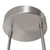 Steinhauer Soleil Lámpara Colgante LED Acero bruñido, 4 luces
