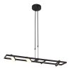 Steinhauer Soleil Lámpara Colgante LED Negro, 4 luces