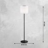 SCHÖNER WOHNEN-Kollektion  Lámpara de pie para exterior LED Negro, 1 luz, Mando a distancia, Cambia de color