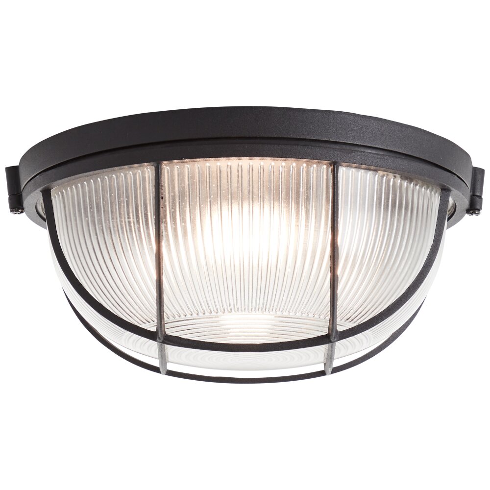 Brilliant Lauren Lámpara de Techo Negro, 1 luz main product photo