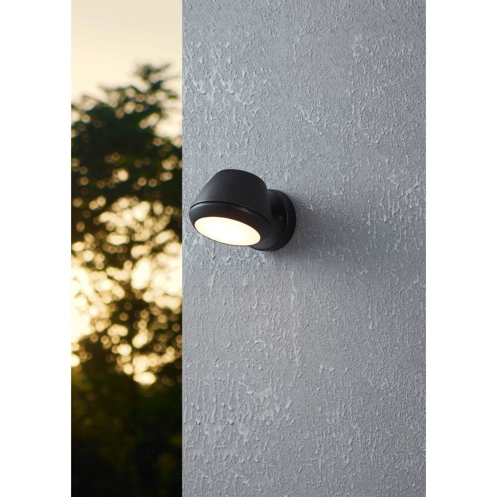 Eglo NIVAROLO Aplique para exterior LED Negro, 1 luz main product photo