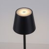 Leuchten-Direkt EURIA Lámpara de mesa LED Negro, 1 luz
