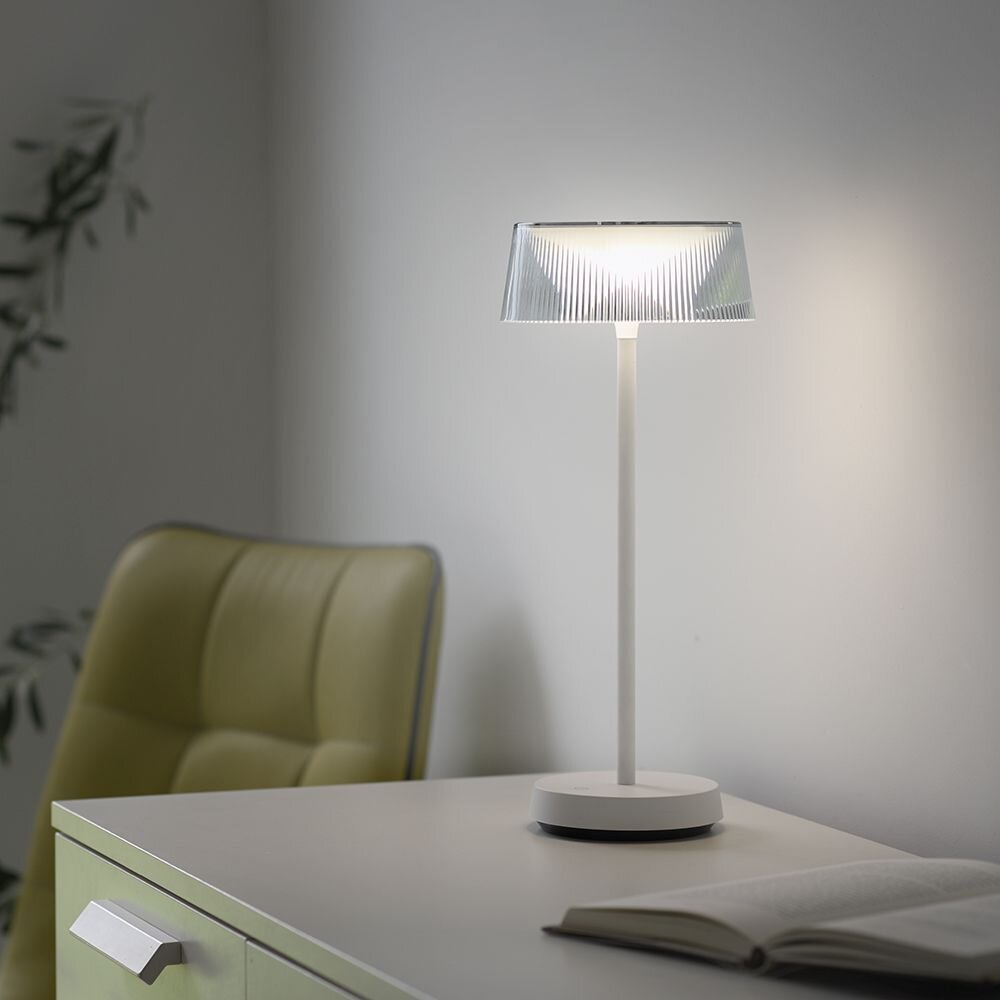 Leuchten-Direkt DORA Lámpara de mesa LED Blanca, 1 luz main product photo